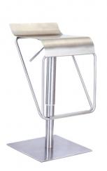 L.E.M SS Barhocker - Edelstahl 