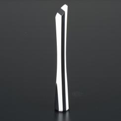 Crystal Muddler White & Black 