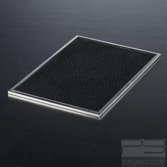 Servicematte mit Edelstahlrahmen 